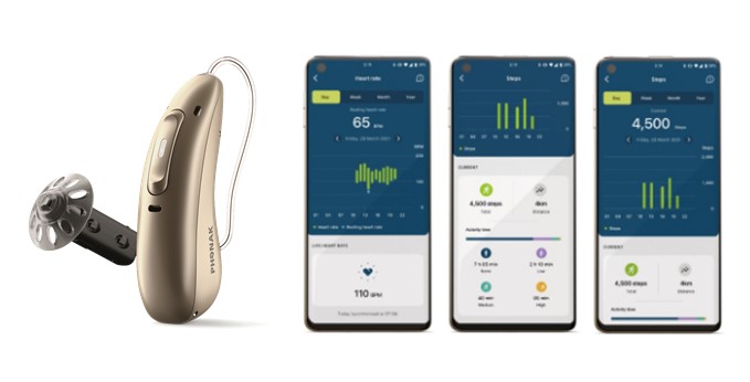 Phonak Audeo Fit hearing aids and app